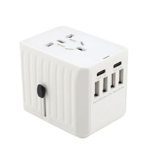 outbound Travel Adapter, Universal Power Plug Adapter All in One, Worldwide Use 1920W , PD Fast Charging